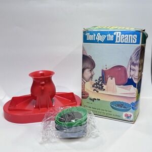 Vintage Don't Spill The Beans 1967 Schaper Childrens Balance Game Complete